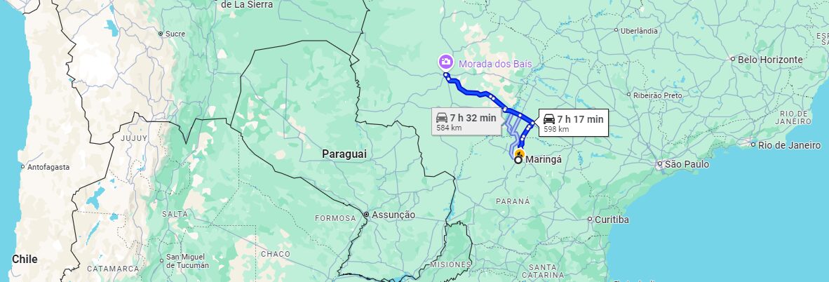 Fretes e Encomendas de Maringá (PR) para Campo Grande (MS) com a Lopesul