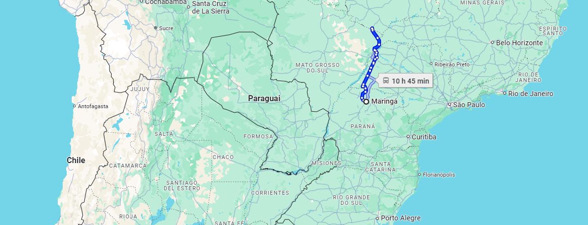 Fretes e Encomendas de Maringá (PR) para Itajá (GO) com a Lopesul