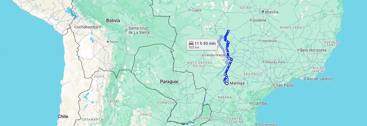 Fretes e Encomendas de Maringá (PR) para Jataí (GO) com a Lopesul