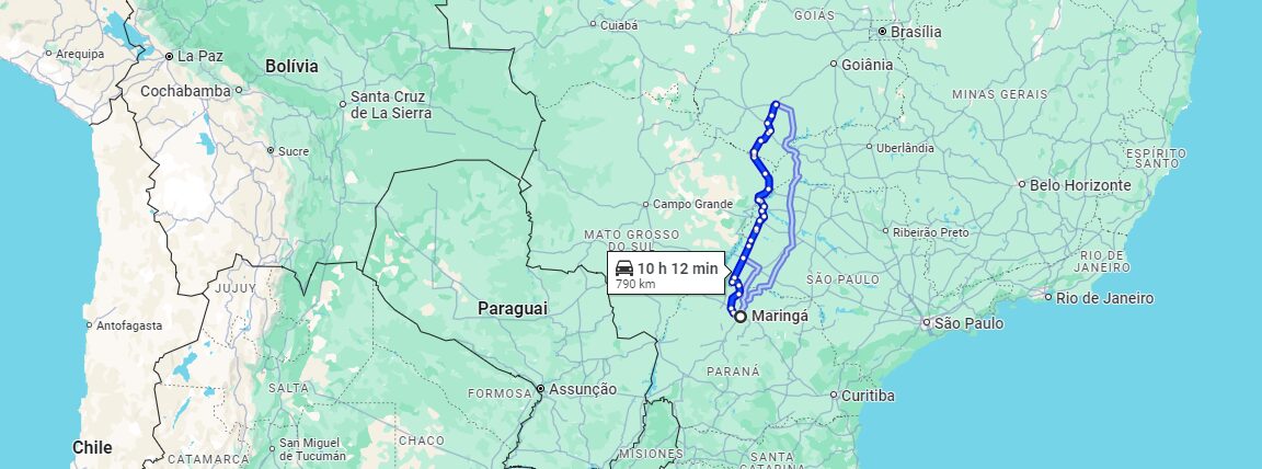 Fretes e Encomendas de Maringá (PR) para Rio Verde (GO) com a Lopesul